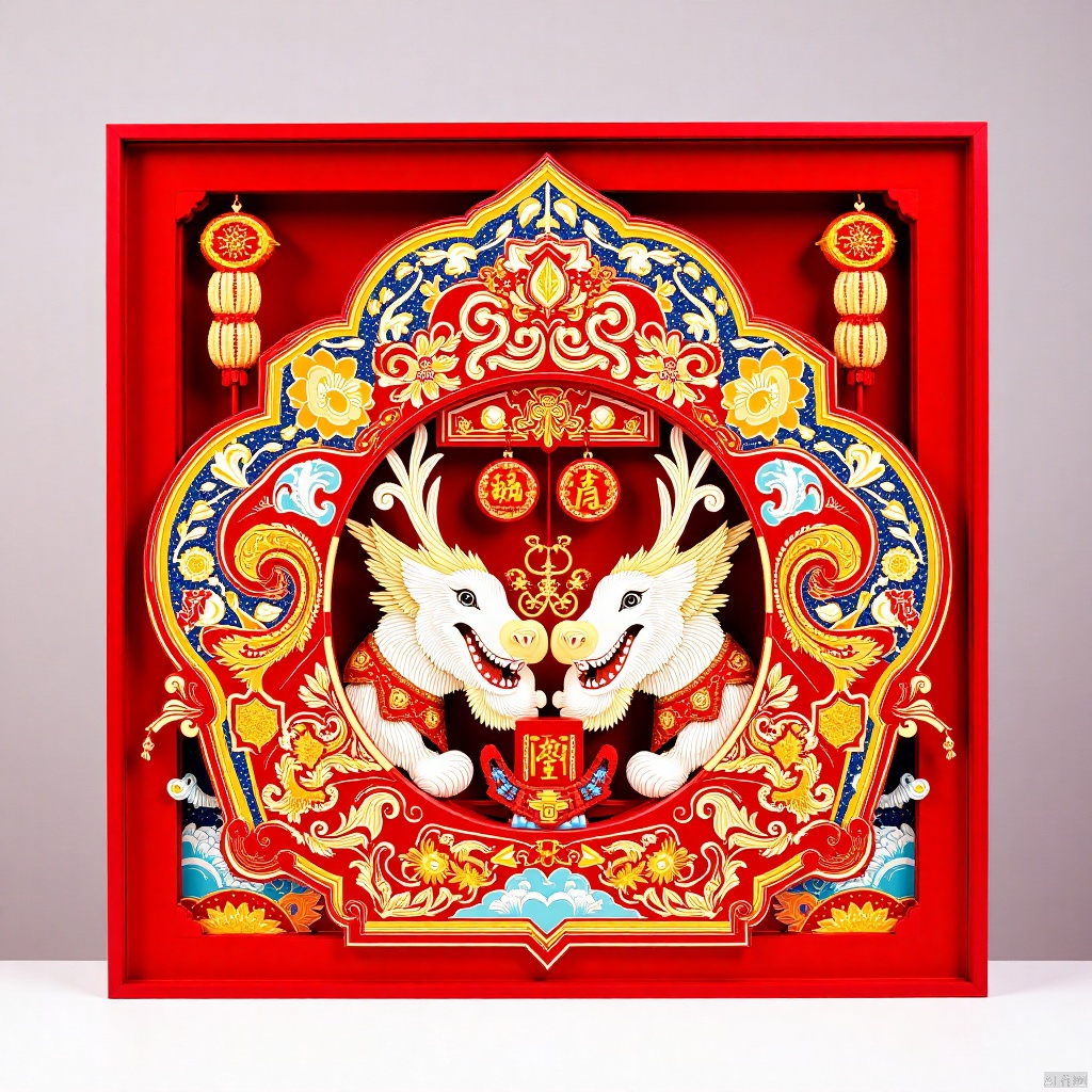 gift set,Paper-cutting art,剪纸艺术