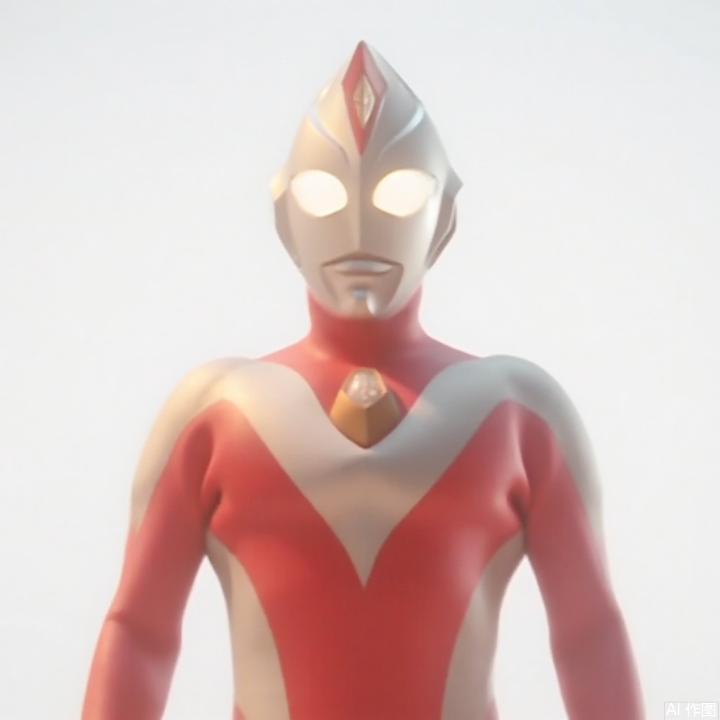 masterpiece, best quality,solo,(white background:1.2),simple background,
looking at viewer,ultraman,red bodysuit,red gloves,legwear,gloves,boots,cover,mask,plugsuit,armor,bodysuit,silver pattern on body,red tight-fitting,red footwear,helmet,leather suit,latex,tokusatsu,no humans,science fiction,silver head,hard mask,no smile,no eyes,no nose,red rubber bodysuit with silver line