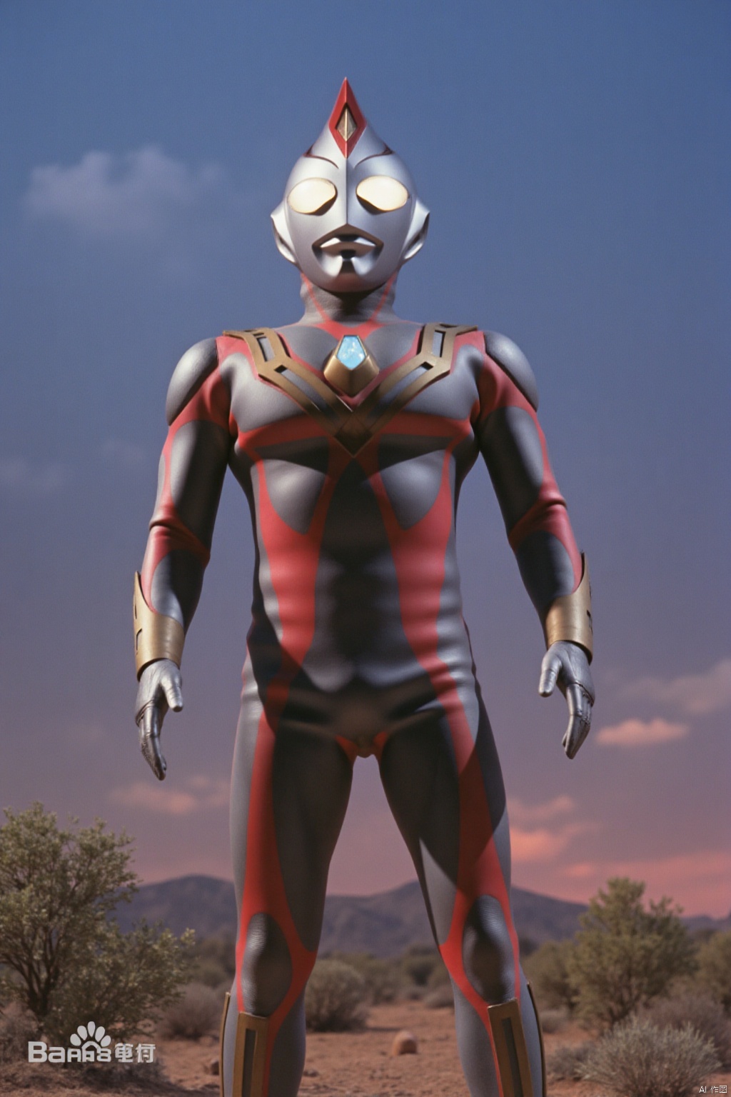 ultraman,silver bodysuit,silver gloves,legwear,gloves,boots,cover,mask,plugsuit,armor,bodysuit,red pattern on body,silver tight-fitting,silver footwear,helmet,leather suit,latex,tokusatsu,no humans,science fiction,silver head,hard mask,no smile,no eyes,no nose,solo,silver rubber bodysuit with red line