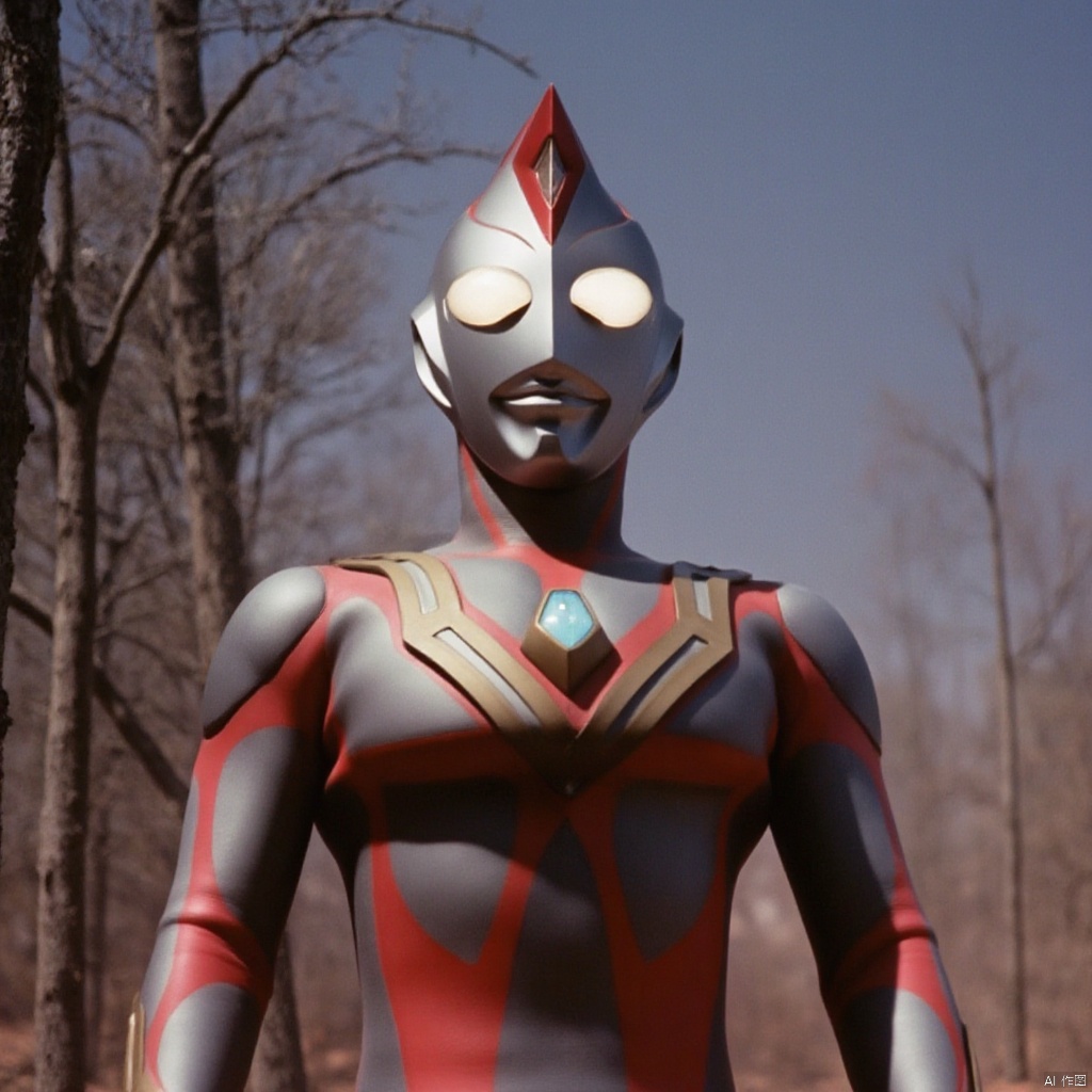 ultraman,silver bodysuit,silver gloves,legwear,gloves,boots,cover,mask,plugsuit,armor,bodysuit,red pattern on body,silver tight-fitting,silver footwear,helmet,leather suit,latex,tokusatsu,no humans,science fiction,silver head,hard mask,no smile,no eyes,no nose,solo,silver rubber bodysuit with red line