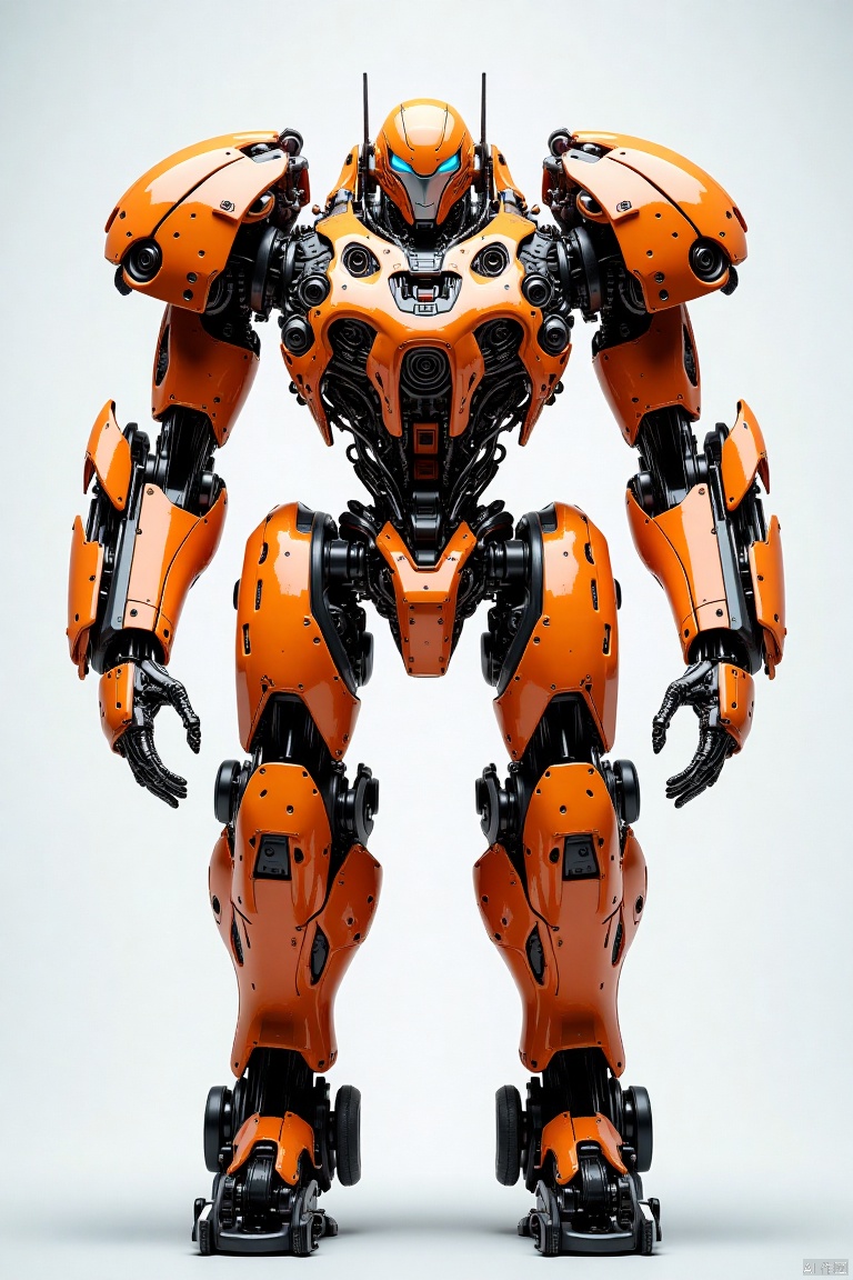 Mech robots,Classify according to the body assembly, parts, background of structural classif,with distribution on both sides