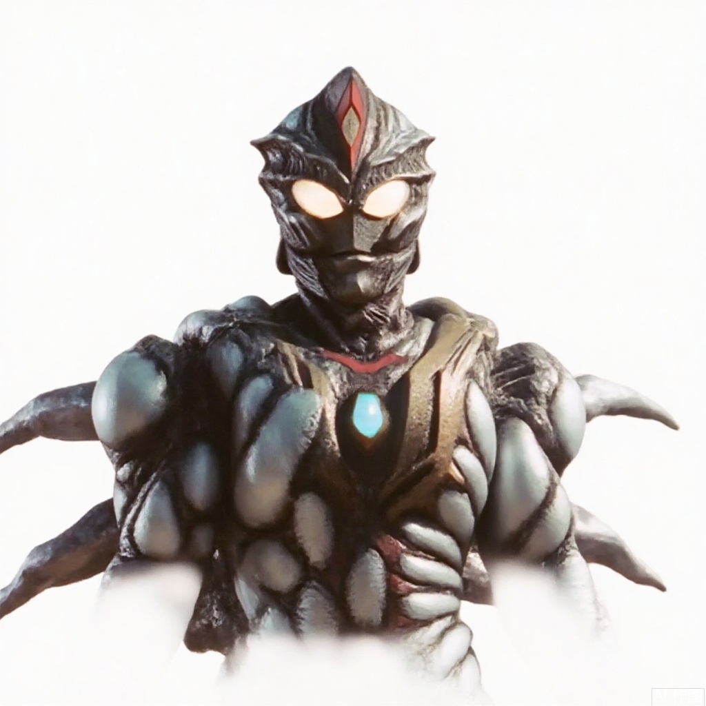 masterpiece, best quality,solo,(white background:1.2),simple background,
looking at viewer,ultraman,wings,gem,muscular,kaijuu,monster,mecha,robot,breastplate,armor,shoulder armor,gauntlets,cover,mask,helmet,armor,weapon,armor