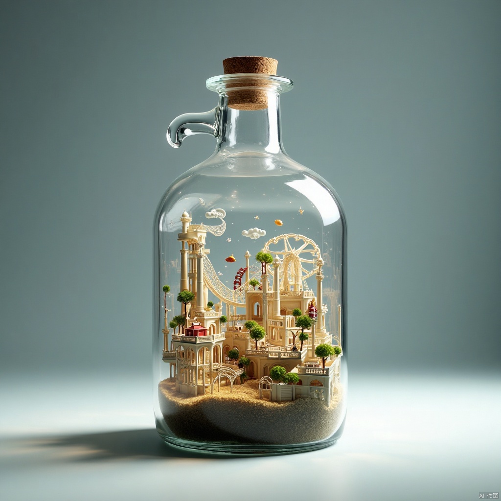 World in a bottle