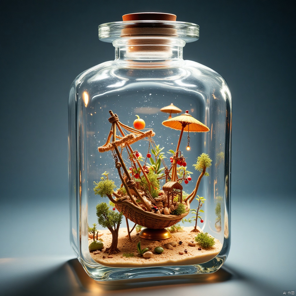 World in a bottle