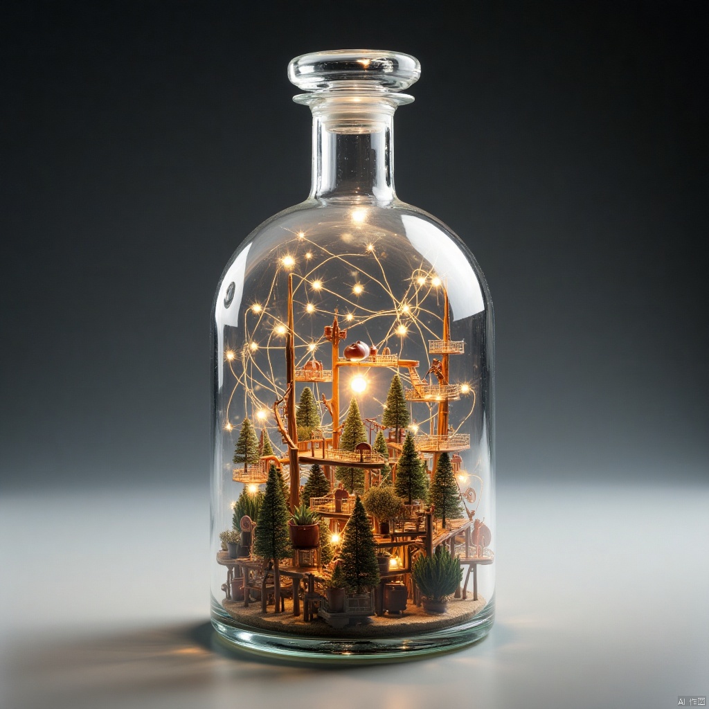 World in a bottle