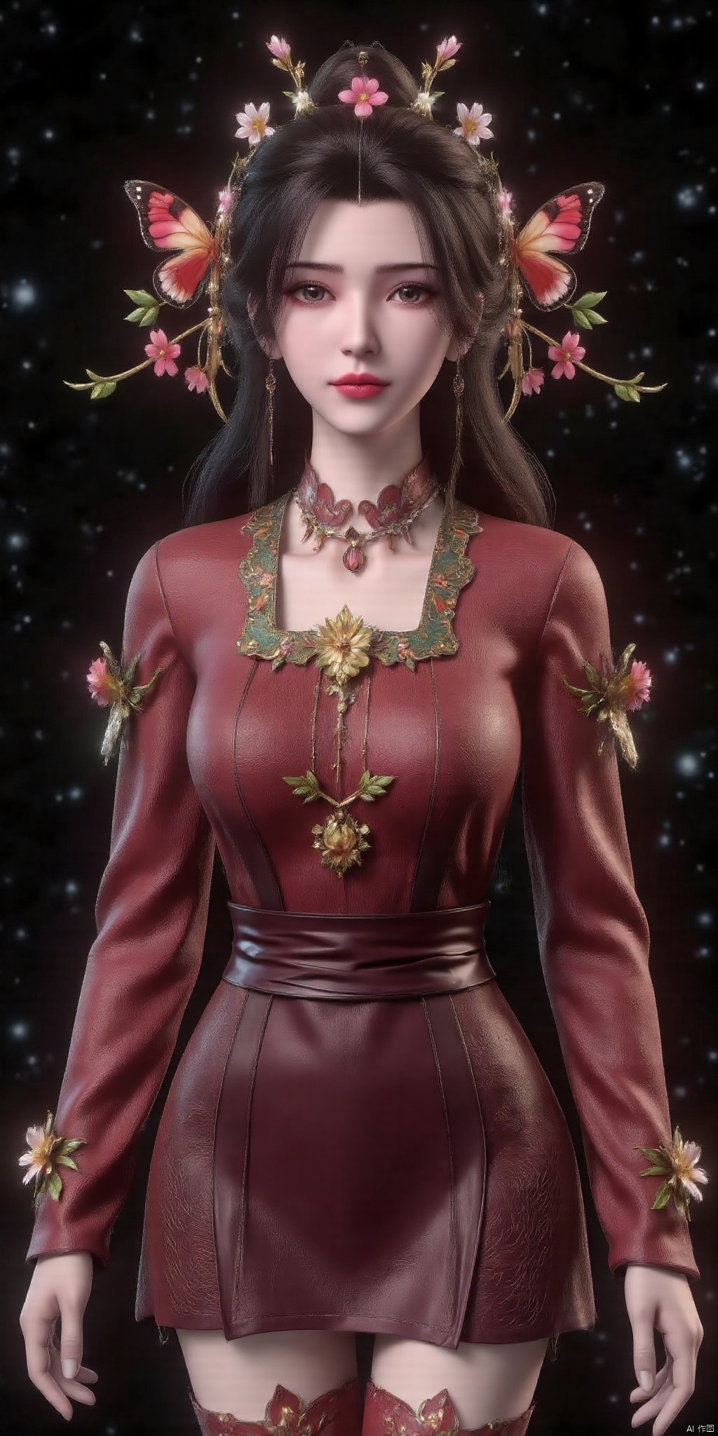 真人肌肤纹理, 4K画质,完美身材,1girl,
beautifuldetailedflower,beautifuldetailedeyes,hyperdetailed,flower,hyperquality,,eyes,flowerandhairissamecolor,beautifulycolor,face,{{{{{herhairisbecomingflower,flower,hair,flower,butterfly,}}}}},{{{{1girl}}}}kawaii,,{{{highdetails,highquality}}},{{{backlight}}},{{hairandclothesisflower}},{{{upperbody}}},highquality,hairwithbody,webbeddress,upperbody,flowerleg,flowerhands,bodywithflower,{{flowerwithclothes}},dresswithflower,,lightparticles,blackbackground,{{{{Hairwithflower}}}},smallbreastwithflower,bighairwithflower,{{floatinghairwithflower,floating}}1girl,smallbreast,marblingwithhairandclothes,lookingatviewer,{{original}},{{armdown}},{{papercutting}},blackbackground,flowerforground,{{hairwithflower}},{{{{{highres}}}},}hairwithflower,hairwithflower,hair,wavyhair,diffusionlighting,abstract,Butterflywithbody,flowerwithhair,herhairisflower,bigtopsleeves,floating,limuwan