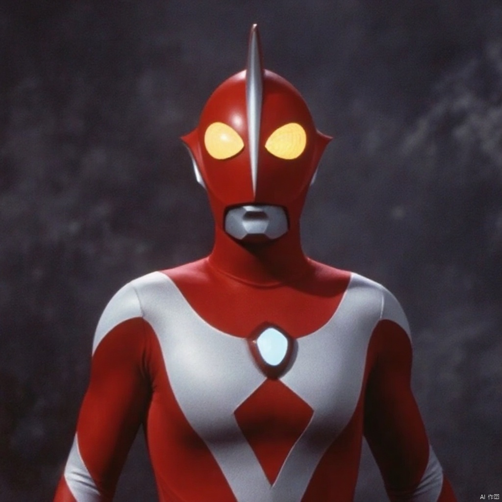 ultraman,red bodysuit,white gloves,legwear,gloves,boots,cover,mask,plugsuit,armor,bodysuit,white pattern on body,red tight-fitting,red footwear,helmet,leather suit,latex,tokusatsu,no humans,science fiction,red head,hard mask,no smile,no eyes,no nose,solo,red rubber bodysuit with white line