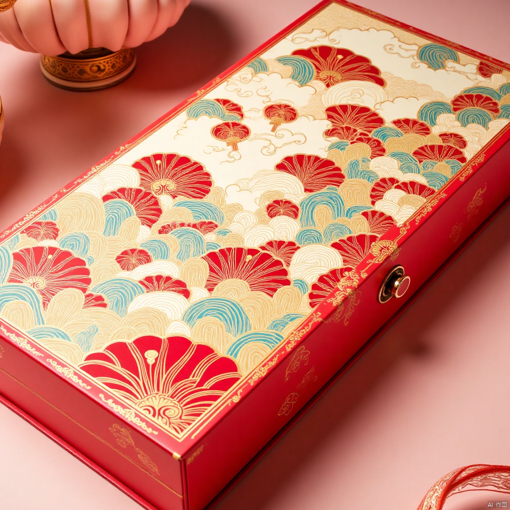 Creative packaging box,New Year paintings,年画