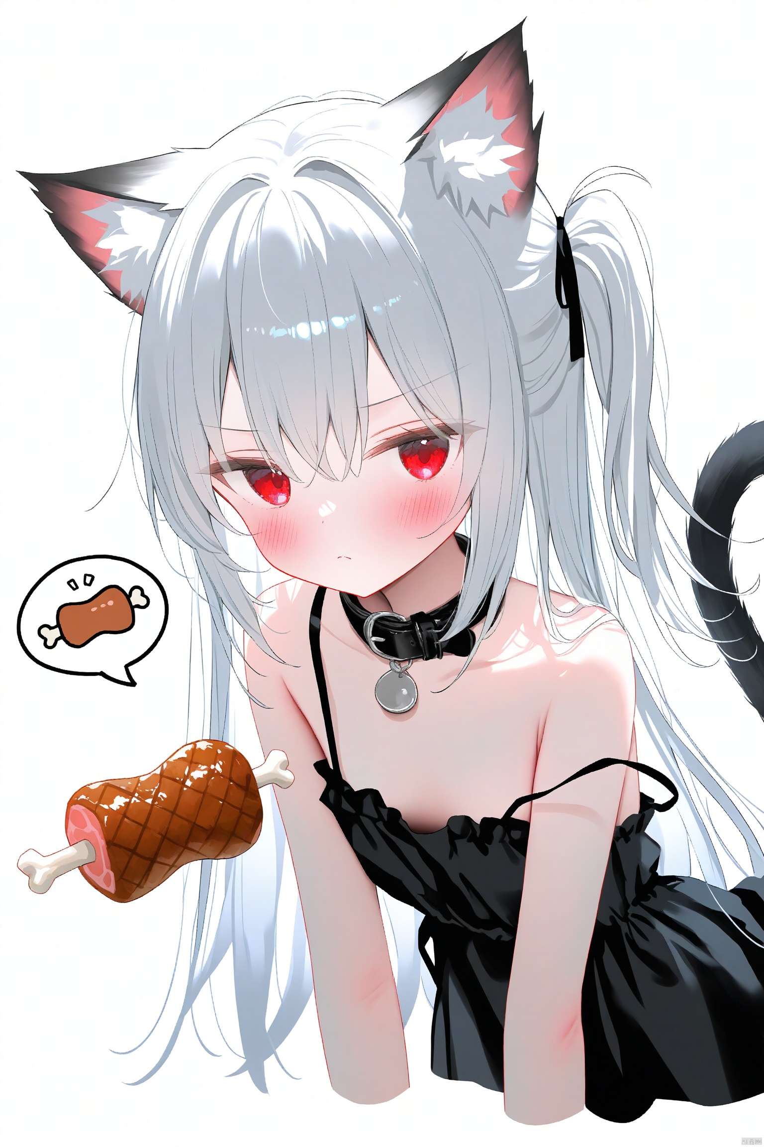 1girl,  animal ears,  tail on Tensor.Art