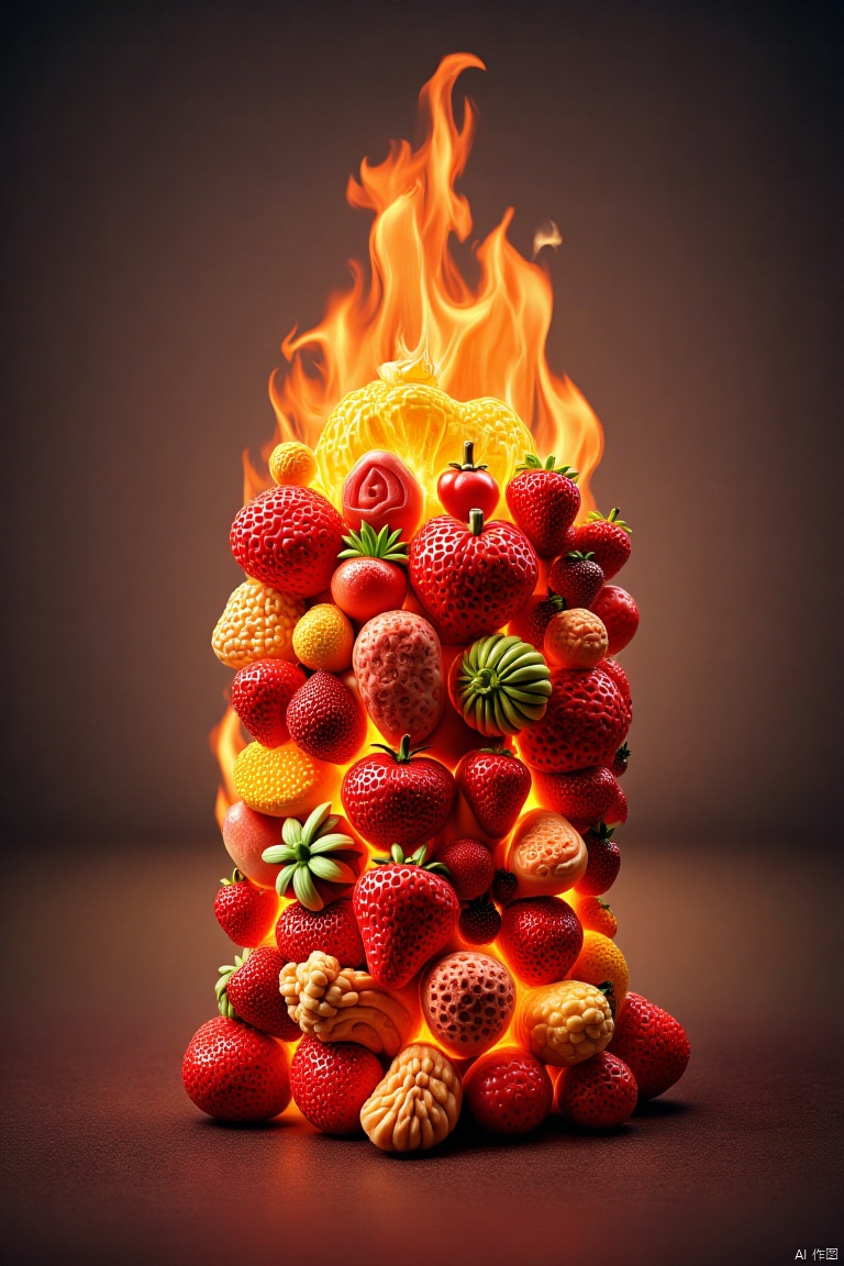 ,Fruit City,Flame figure