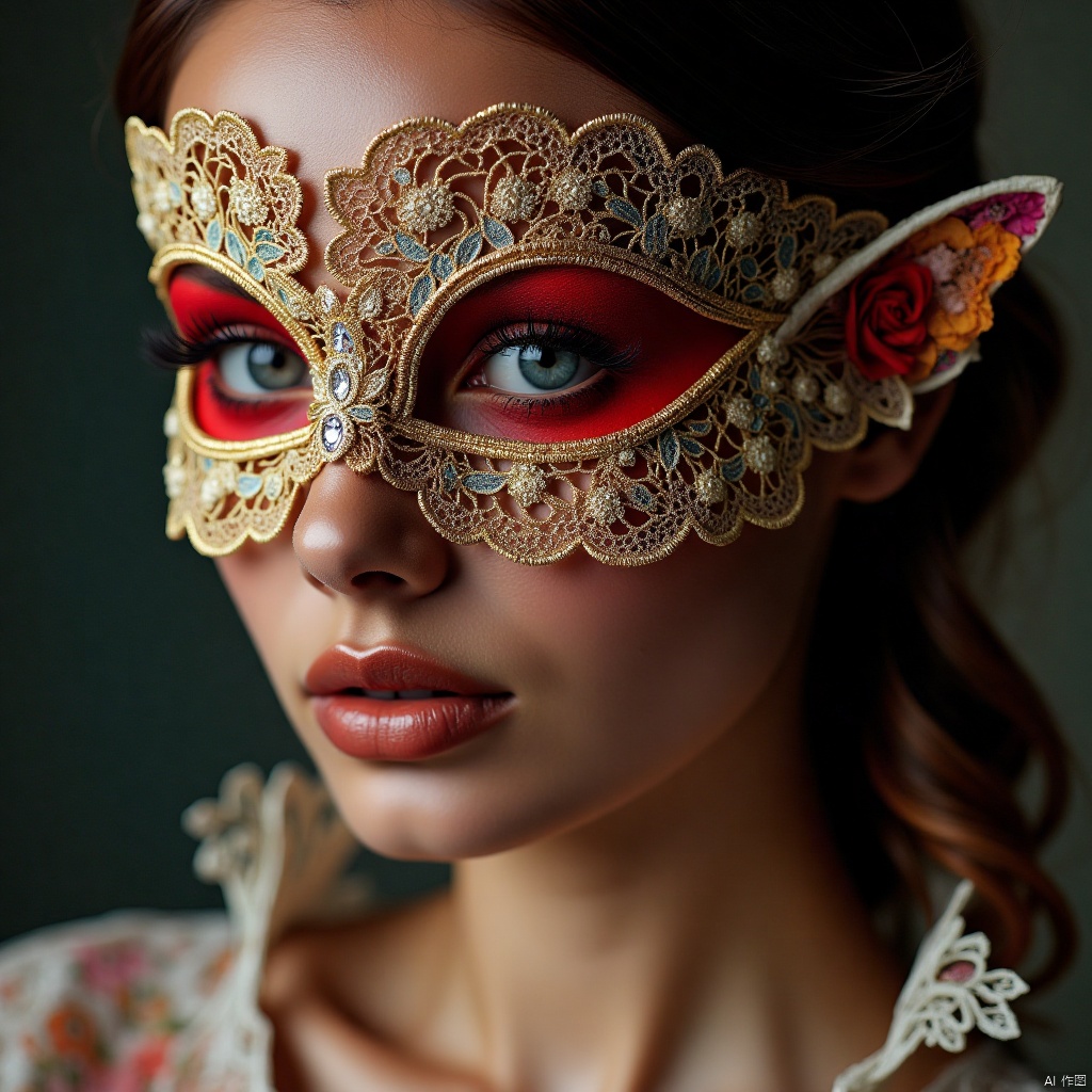 lace_mask,beauty and the beast