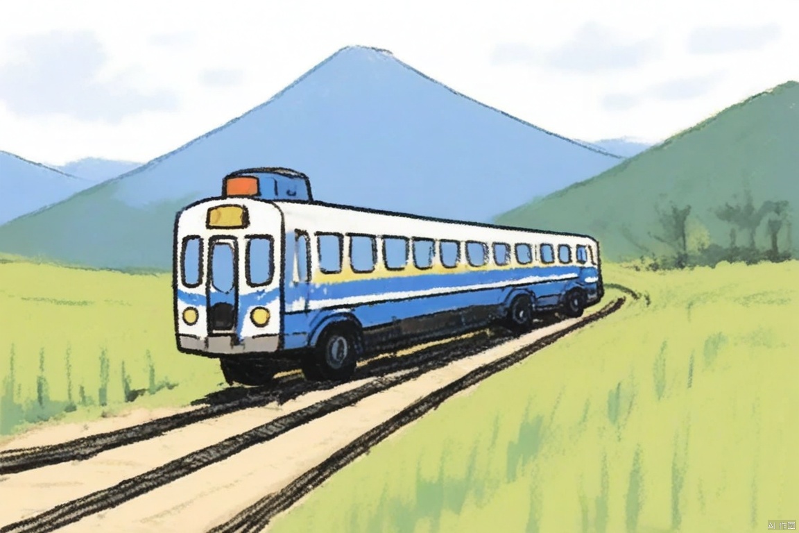 crayonsketch,anime-style, digital art, vibrant colors, springtime scene, cherry blossom trees in full bloom, pink and white blossoms, bright blue sky, fluffy white clouds, blue and white train, train number 1011, cute bear-shaped train conductor, white bear with black bow tie, train window, cute girl with long brown hair, bunny ears, waving excitedly, green grass, yellow flowers, train tracks, Japanese text at bottom, playful and cheerful atmosphere, detailed background, soft shading, whimsical and delightful, high contrast, clean lines, detailed textures, light reflections on train, anime girl with big eyes, expressive face, happy and joyful mood, traditional Japanese elements, modern anime style, dynamic composition, sense of motion, inviting and charming setting, detailed scenery, bright and colorful, lively and energetic, springtime in full bloom, nature and technology blend, cute and adorable, visually appealing, vibrant and lively, detailed and rich, visually engaging, cheerful and upbeat, detailed and expressive, visually stunning, captivating and charming, detailed and polished, visually rich, detailed and intricate, visually engaging, detailed and expressive, visually stunning, captivating and charming, visually rich, detailed and intricate, visually engaging, detailed and expressive, visually stunning, captivating and charming, visually rich, detailed and intricate, visually engaging, detailed and expressive, visually stunning, captivating and charming, visually rich, detailed and intricate, visually engaging, detailed and expressive, visually stunning, captivating and charming, visually rich, detailed
