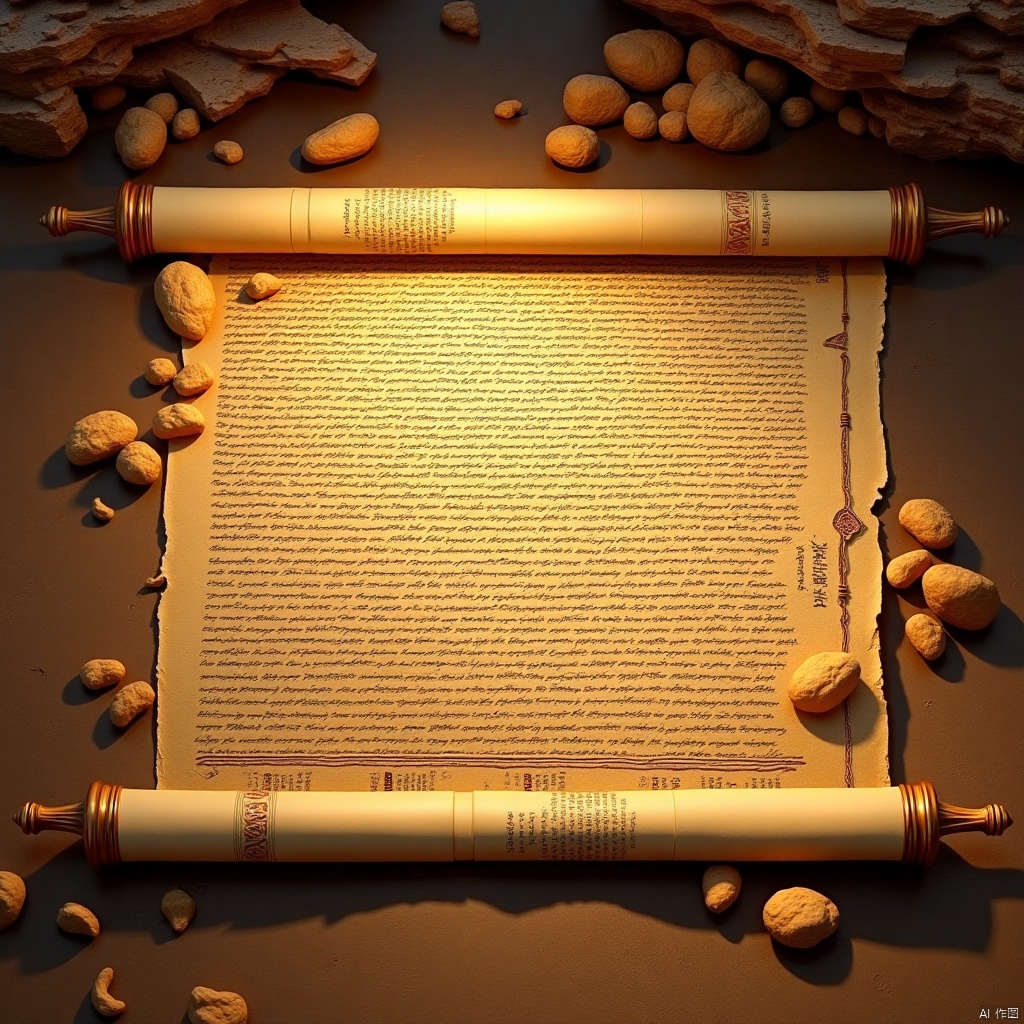 Scroll of ancient painting