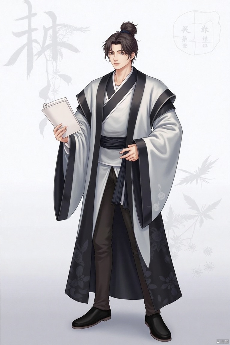 1boy,solo,Confucianist