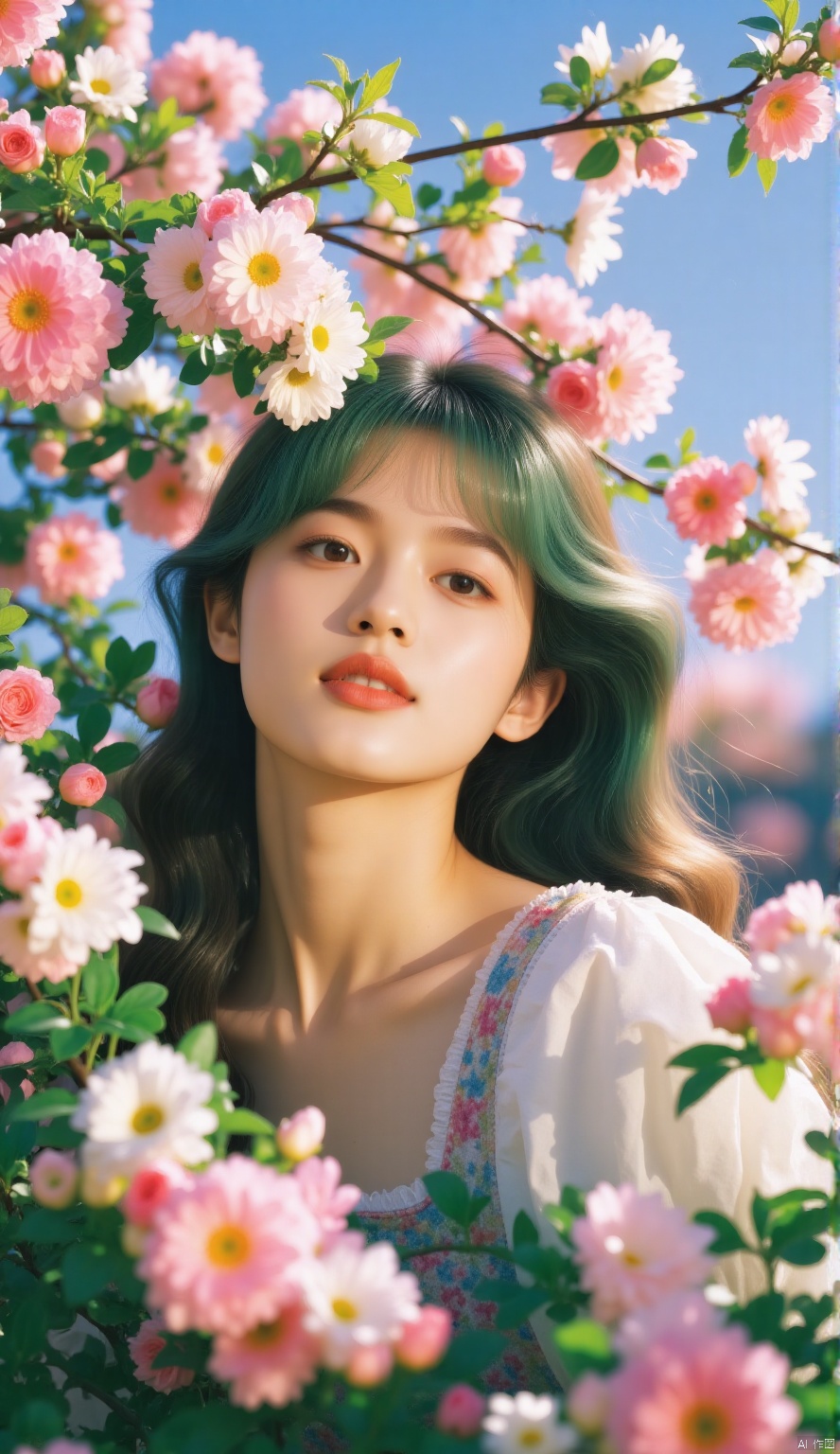 Flowers,1girl,sakura 