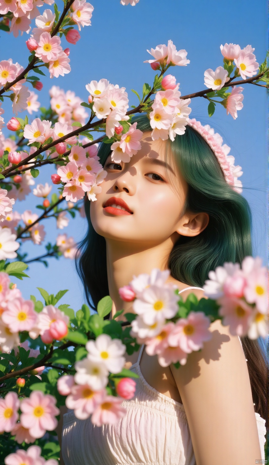 Flowers,1girl,sakura 