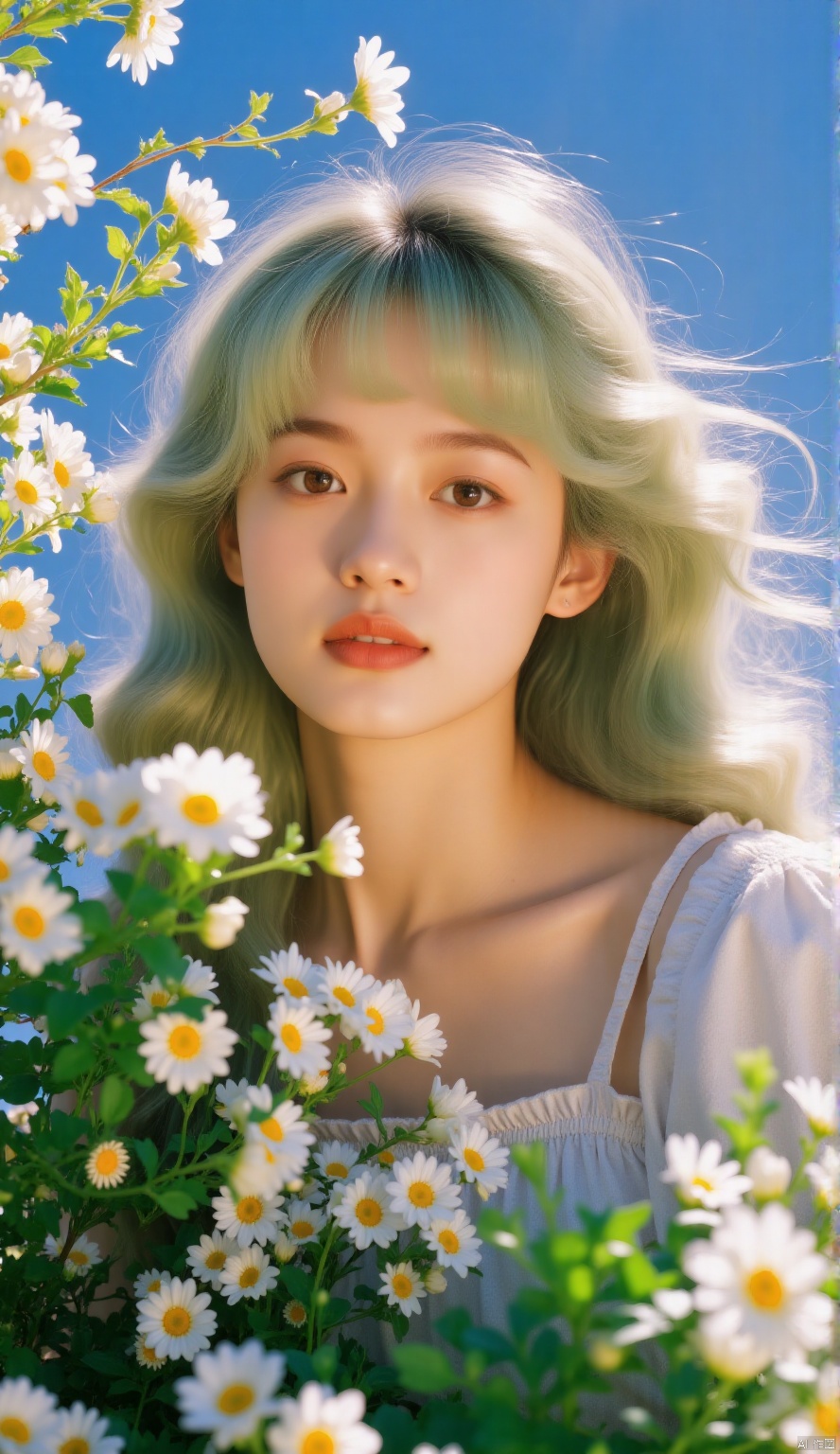 Flowers,1girl