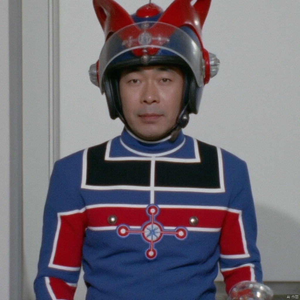 zat,helmet,blue pants,blue jacket,collar,belt,logo,uniform,jacket,gloves,boots,emblem,pants,blue footwear,blue uniform with black and red line