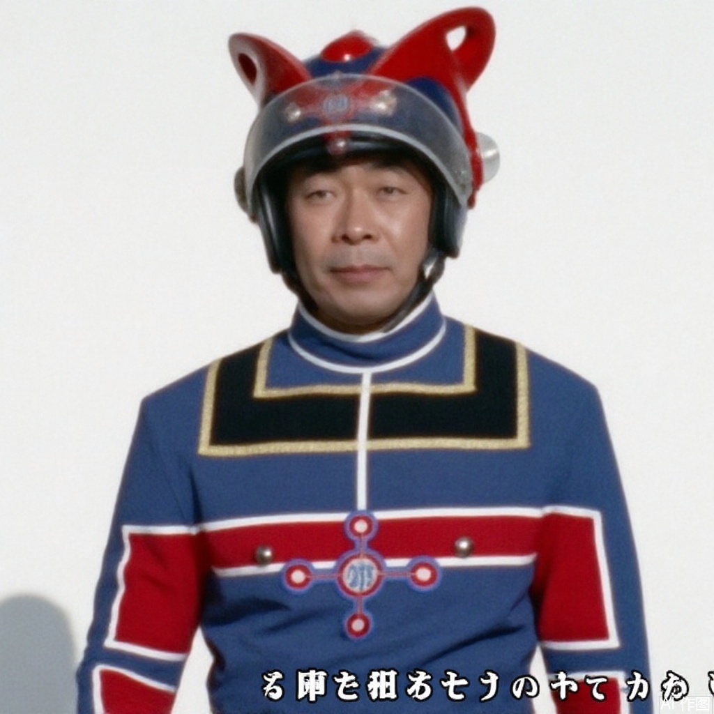 masterpiece, best quality,solo,(white background:1.2),simple background,
looking at viewer,zat,helmet,blue pants,blue jacket,collar,belt,logo,uniform,jacket,gloves,boots,emblem,pants,blue footwear,blue uniform with black and red line