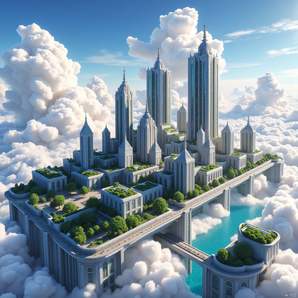 City in the cloud,福,Peacock