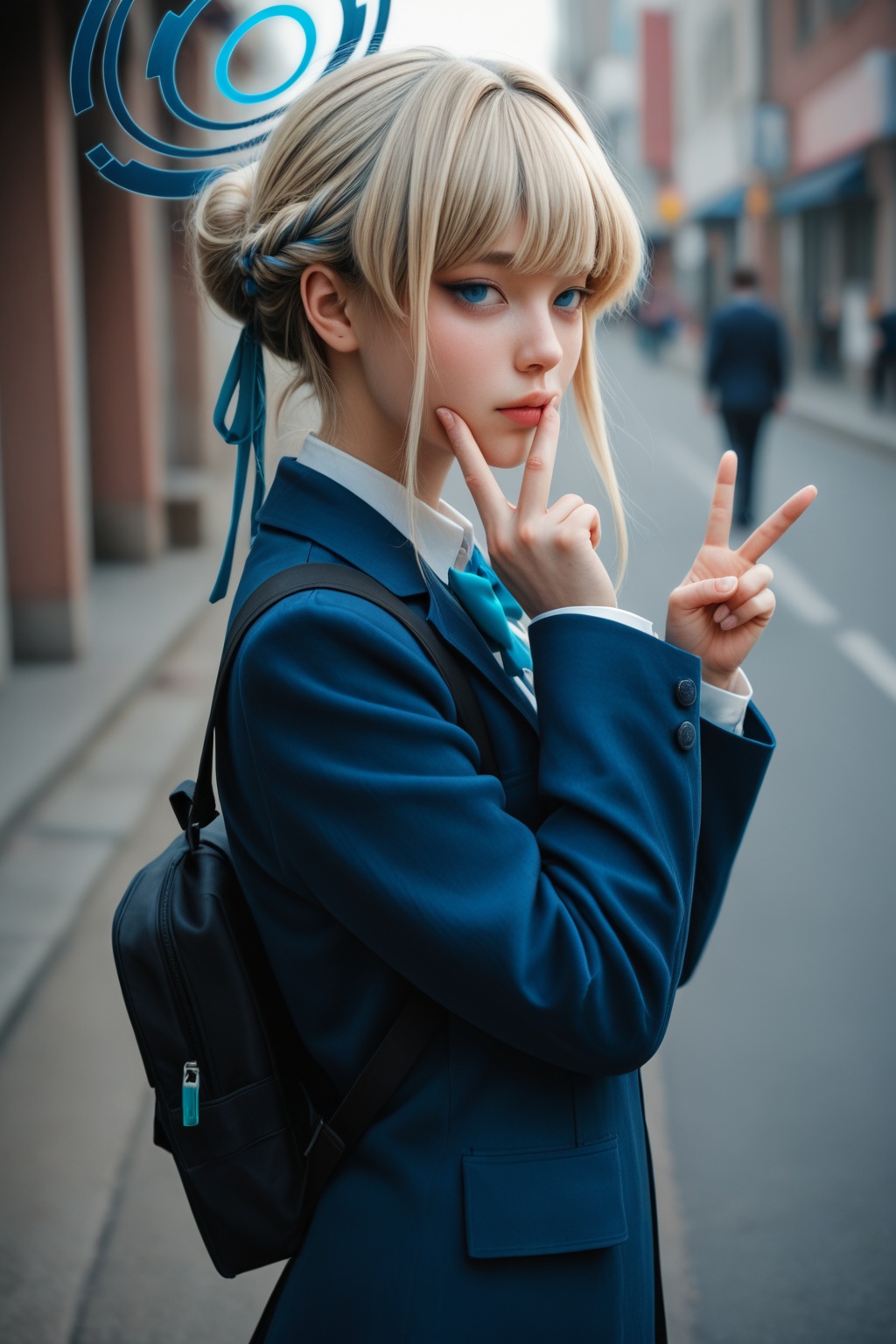 1girl,  toki \(blue archive\),  halo on Tensor.Art