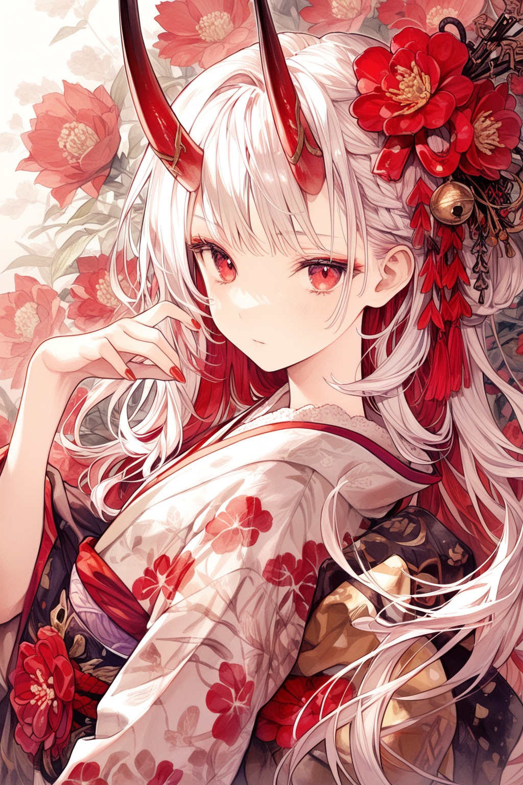1girl,  solo,  long hair on Tensor.Art