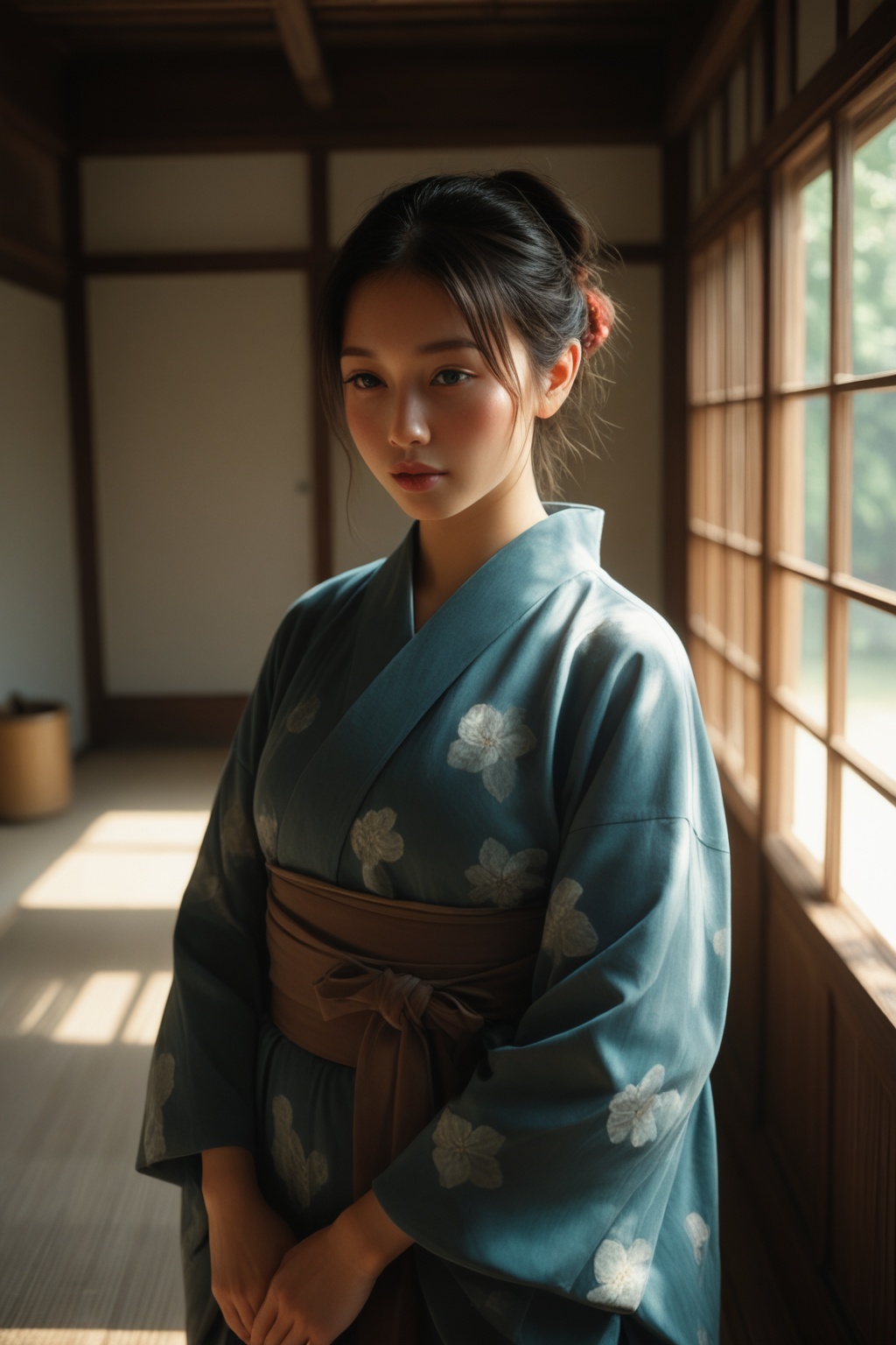 1girl,  kimono,  japanese clothes on Tensor.Art