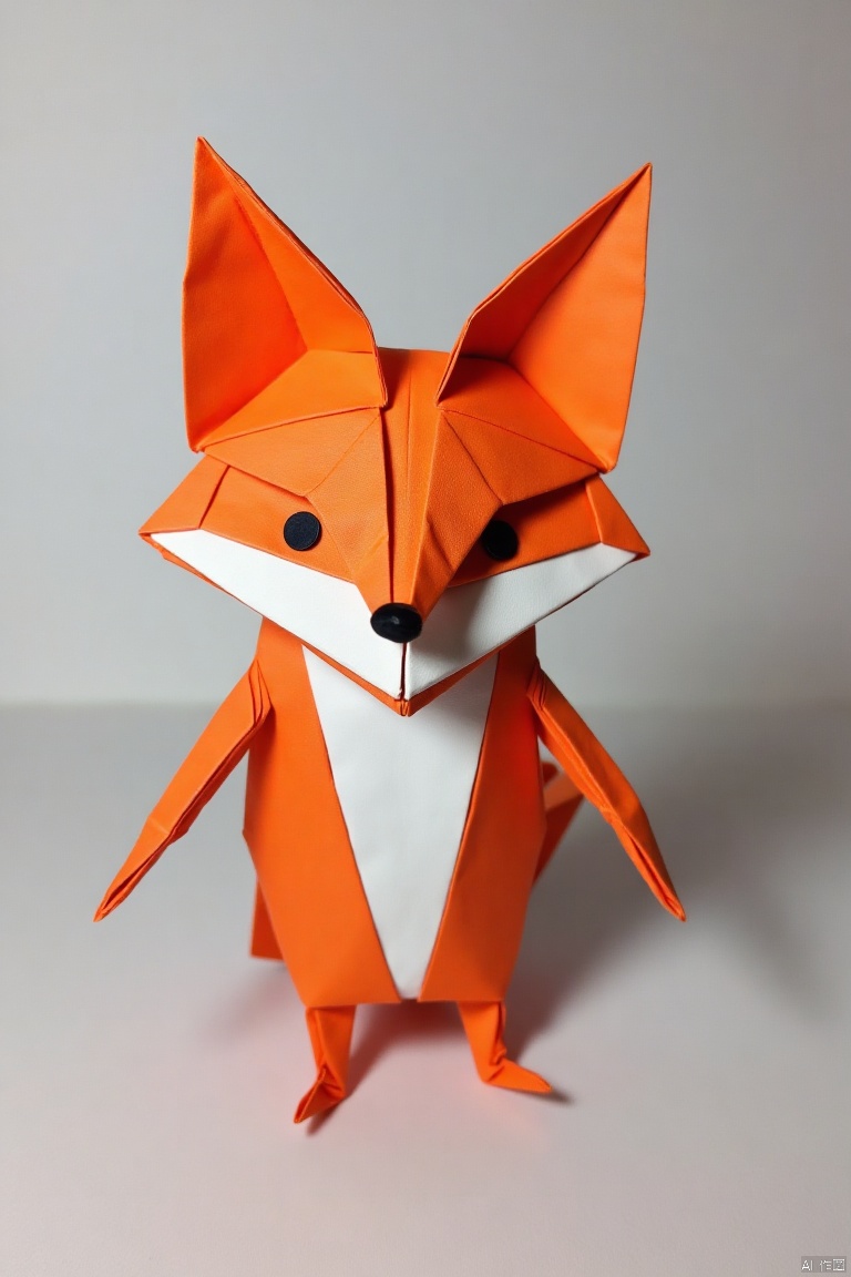origami, fox