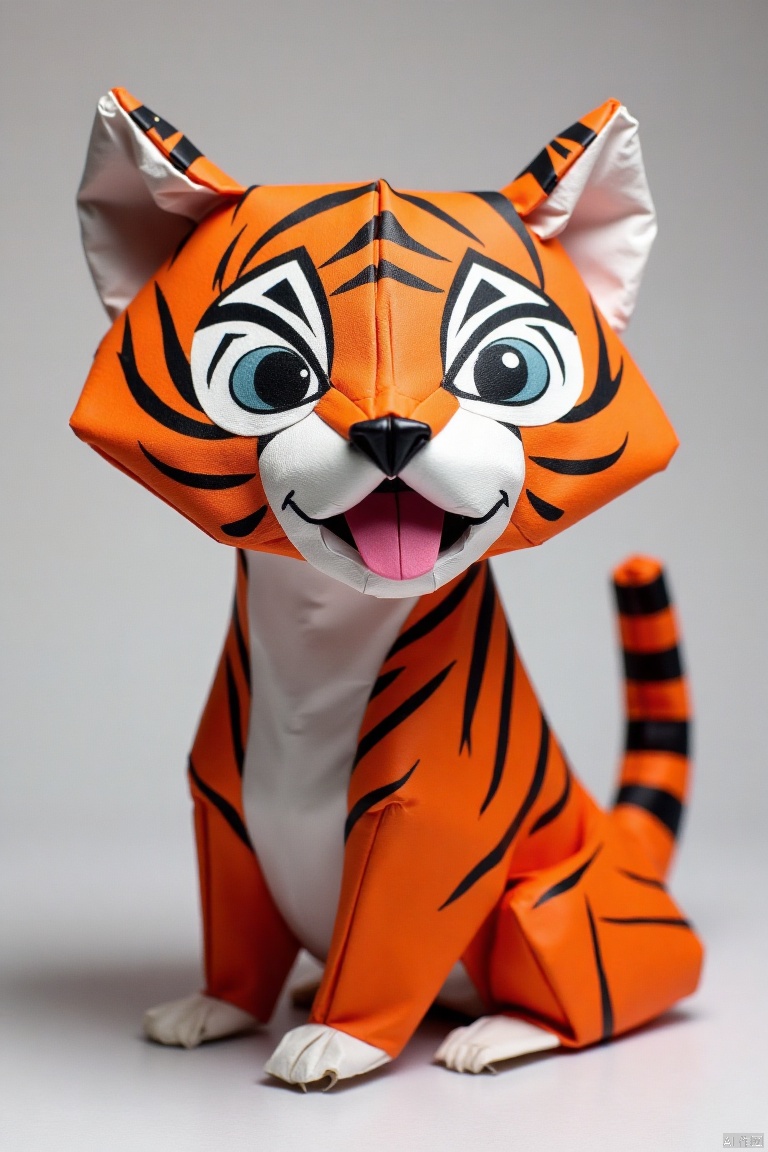 origami, tiger