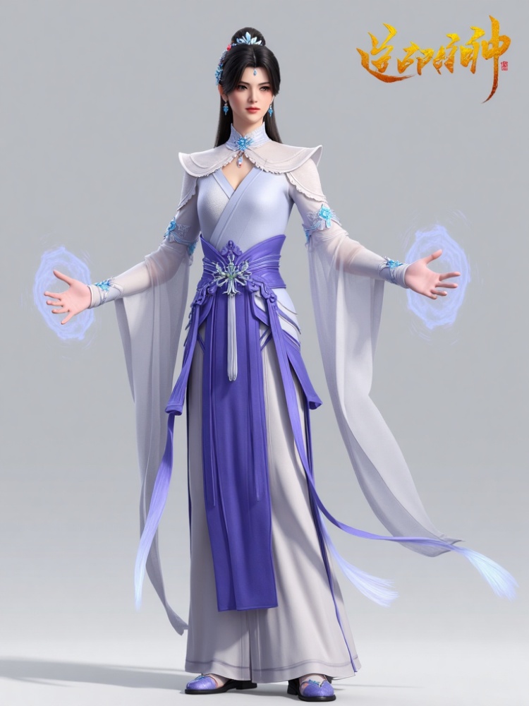 X夏倾月-逆天邪神-国漫女神-F.1 by DeepBlue藍心 on Tensor.Art