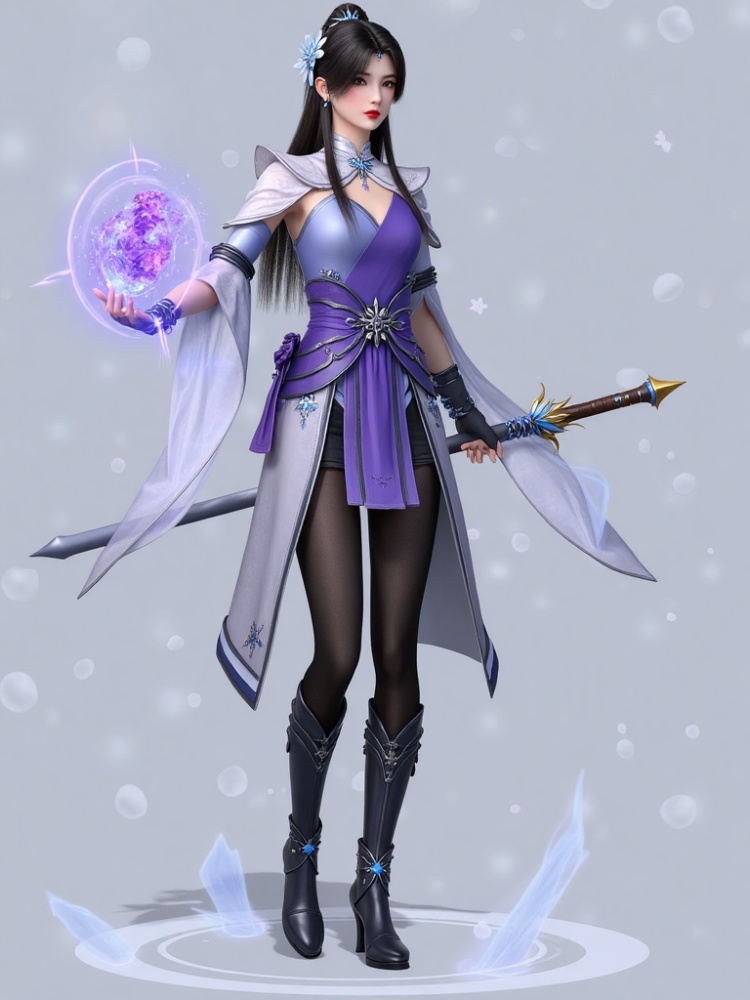 ai夏倾月-逆天邪神-国漫女神-F.1 by OpenArt on Tensor.Art