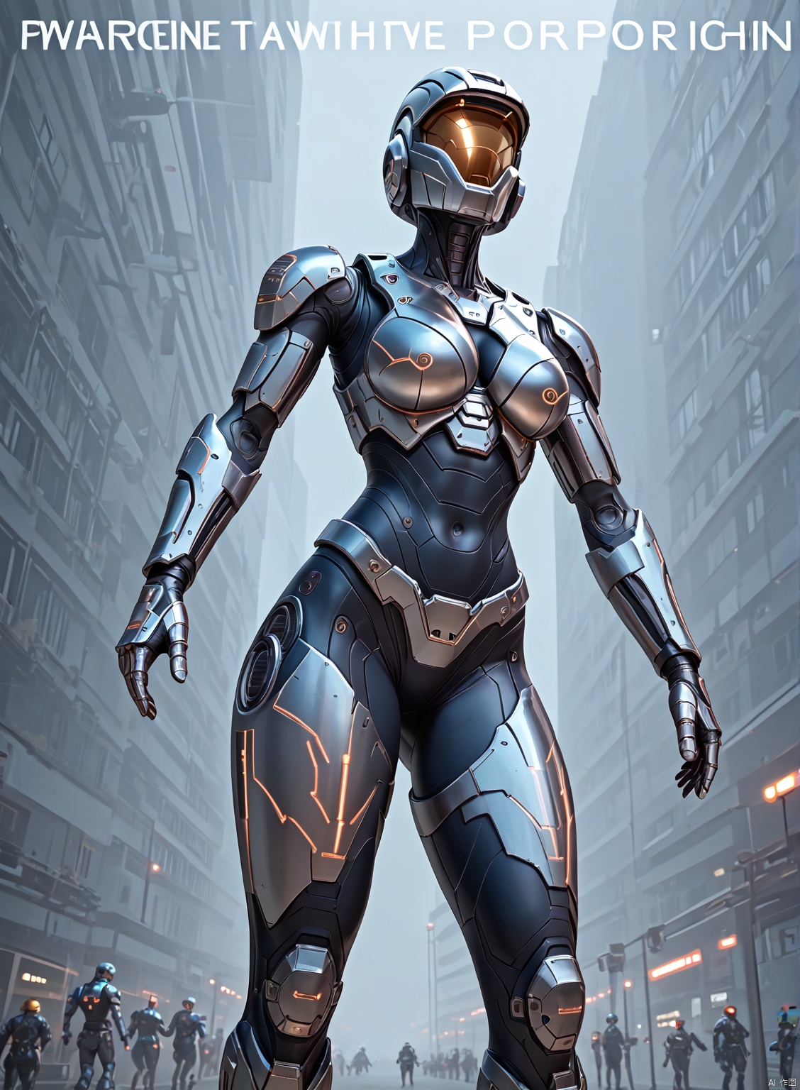  1girl, parted lips, hair blowing in wind, open hand, machinery, Mecha, science fiction, machinery armor, Metallic luster, electroplated, clothes sign, Mars, spaceship, floating cannon, hexagon, (from below:1.2), glow, backlighting, (background blur:1.2), cinematic lighting, Low illumination, VHS-style, (masterpiece:1.3), (best quality:1.1), intricate detailed, (Hyperrealistic:1.1), (realistic details:1.1), highly detailed, (the text on the cover should be bold and attention-grabbing, with the title of the magazine and a catchy headline:1.4), , ,Super perspective,wide shot. Dynamic pose, fighting_stance.,wide shot,(BEAUTIFUL FEMALE ANDROID:1.3),SPARTANFEMALESDXL, 1GIRL,ARMOR, BLURRY,THICK THIGHS,HELMET,SCIENCE FICTION,SKIN TIGHT,POWER,ARMOR,HELMET,POWER,ARMOR,HELMET,,LARGE BREASTS, CLEAVAGE,COLLARBONE,BLUSH,score_9_up,score_8_up,score_7_up,