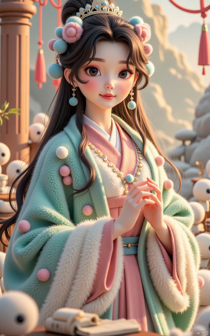 热闹的餐厅里,美女和闺蜜们相聚在一起。她穿着一件白色的露肩连衣裙,裙子上点缀着精致的蕾丝花边,显得优雅又迷人。她的脖子上戴着一条简约的银色项链,为整体造型增添了几分精致感。她和闺蜜们一边品尝着美味的食物,一边分享着生活中的趣事,欢声笑语回荡在餐厅里。她时而手舞足蹈地讲述着有趣的经历,时而又认真倾听闺蜜们的烦恼,给出贴心的建议,她们的笑容灿烂而真挚,展现出深厚的友情和青春的活力。