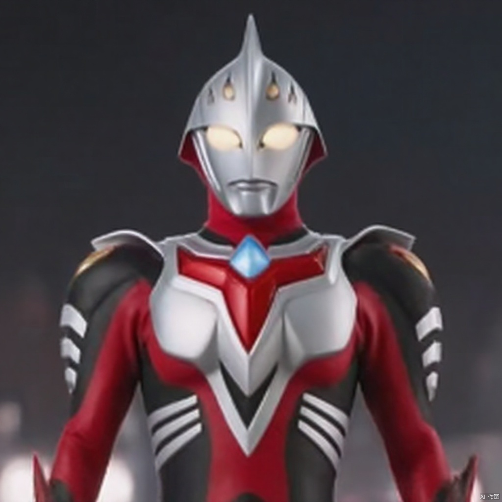 ultraman,bodysuit,gloves,legwear,boots,cover,mask,plugsuit,armor,bodysuit,pattern on body,tight-fitting,helmet,leather suit,latex,tokusatsu,no humans,science fiction,hard mask,no smile,no eyes,no nose,solo,rubber bodysuit with line,alien,