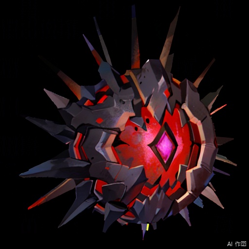 simple background, weapon, metal, red paper,no humans, black background, gem, still life