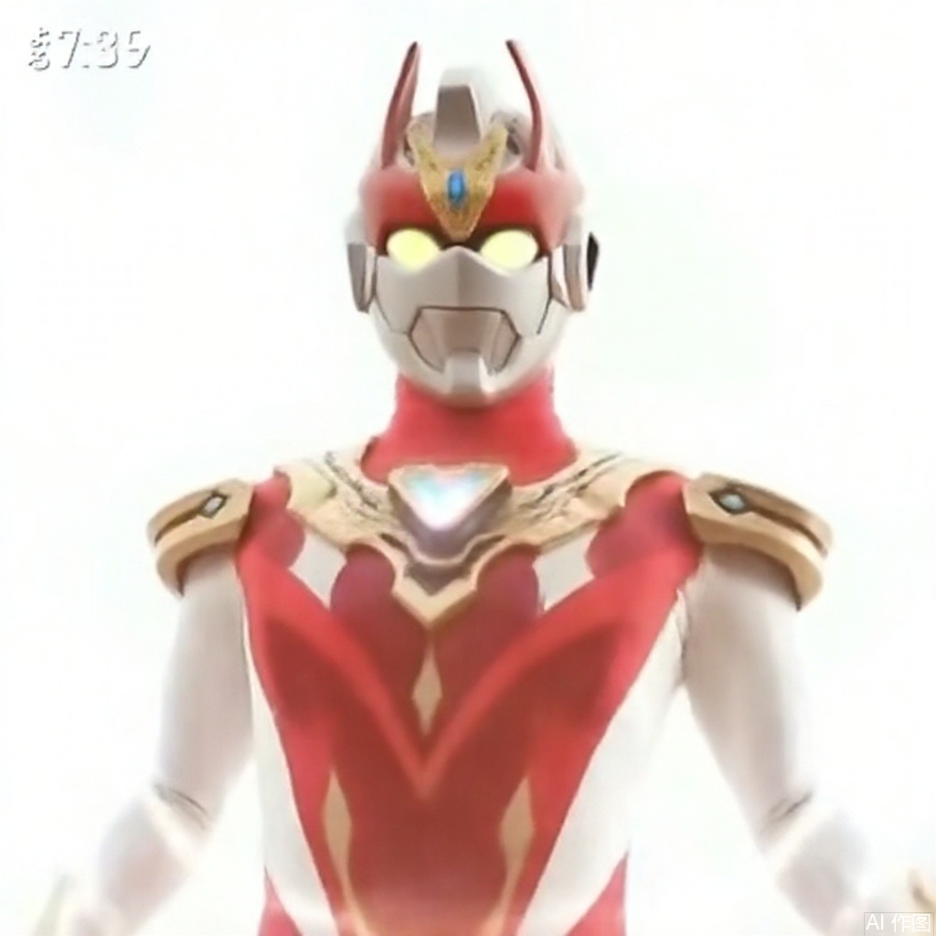 masterpiece, best quality,solo,(white background:1.2),simple background,
looking at viewer,ultraman,bodysuit,gloves,legwear,boots,cover,mask,plugsuit,armor,bodysuit,pattern on body,tight-fitting,helmet,leather suit,latex,tokusatsu,no humans,science fiction,hard mask,no smile,no eyes,no nose,rubber bodysuit with line,alien