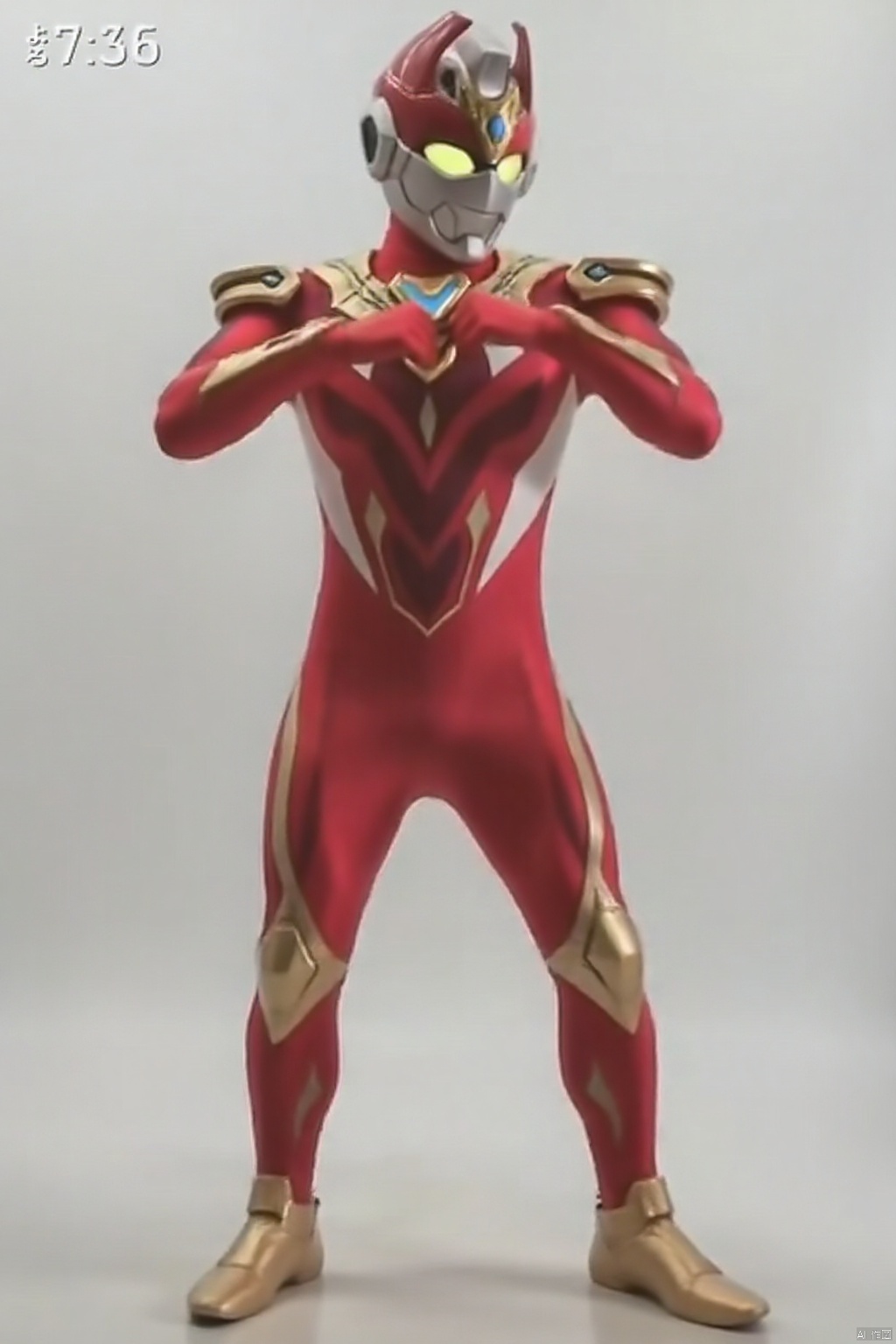 ultraman,bodysuit,gloves,legwear,boots,cover,mask,plugsuit,armor,bodysuit,pattern on body,tight-fitting,helmet,leather suit,latex,tokusatsu,no humans,science fiction,hard mask,no smile,no eyes,no nose,solo,rubber bodysuit with line,alien,