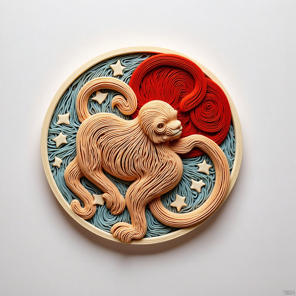 LOGO, monkey,origami