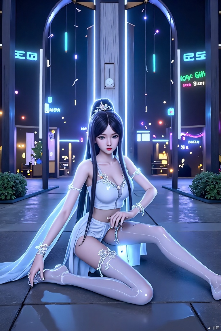 1girl,  solo,  long hair on Tensor.Art