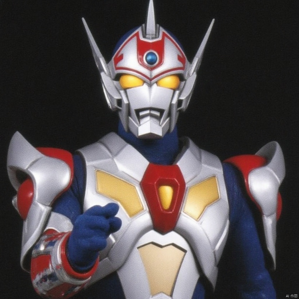 ultraman,bodysuit,gloves,legwear,boots,cover,mask,plugsuit,armor,bodysuit,pattern on body,tight-fitting,helmet,leather suit,latex,tokusatsu,no humans,science fiction,hard mask,no smile,no eyes,no nose,solo,rubber bodysuit with line,alien,Gridman