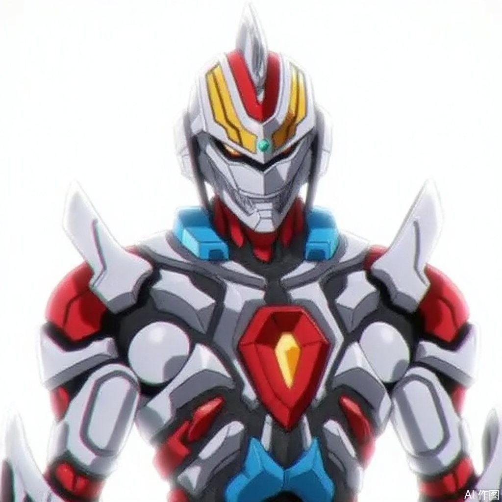 masterpiece, best quality,solo,(white background:1.2),simple background,
looking at viewer,Gridman,ultraman,bodysuit,gloves,legwear,boots,cover,mask,plugsuit,armor,bodysuit,pattern on body,tight-fitting,helmet,leather suit,latex,tokusatsu,no humans,science fiction,hard mask,no smile,no eyes,no nose,rubber bodysuit with line,alien