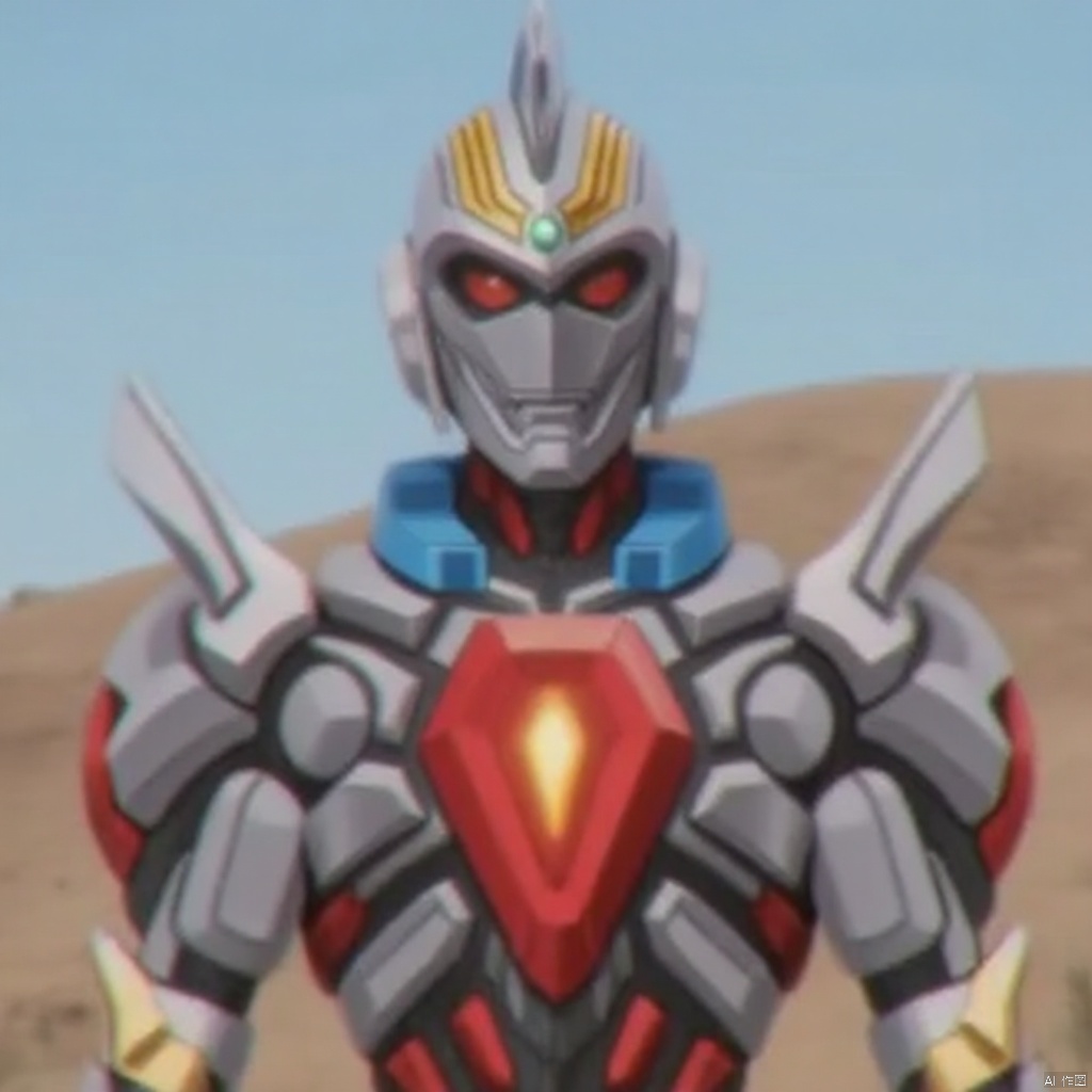 ultraman,bodysuit,gloves,legwear,boots,cover,mask,plugsuit,armor,bodysuit,pattern on body,tight-fitting,helmet,leather suit,latex,tokusatsu,no humans,science fiction,hard mask,no smile,no eyes,no nose,solo,rubber bodysuit with line,alien,Gridman