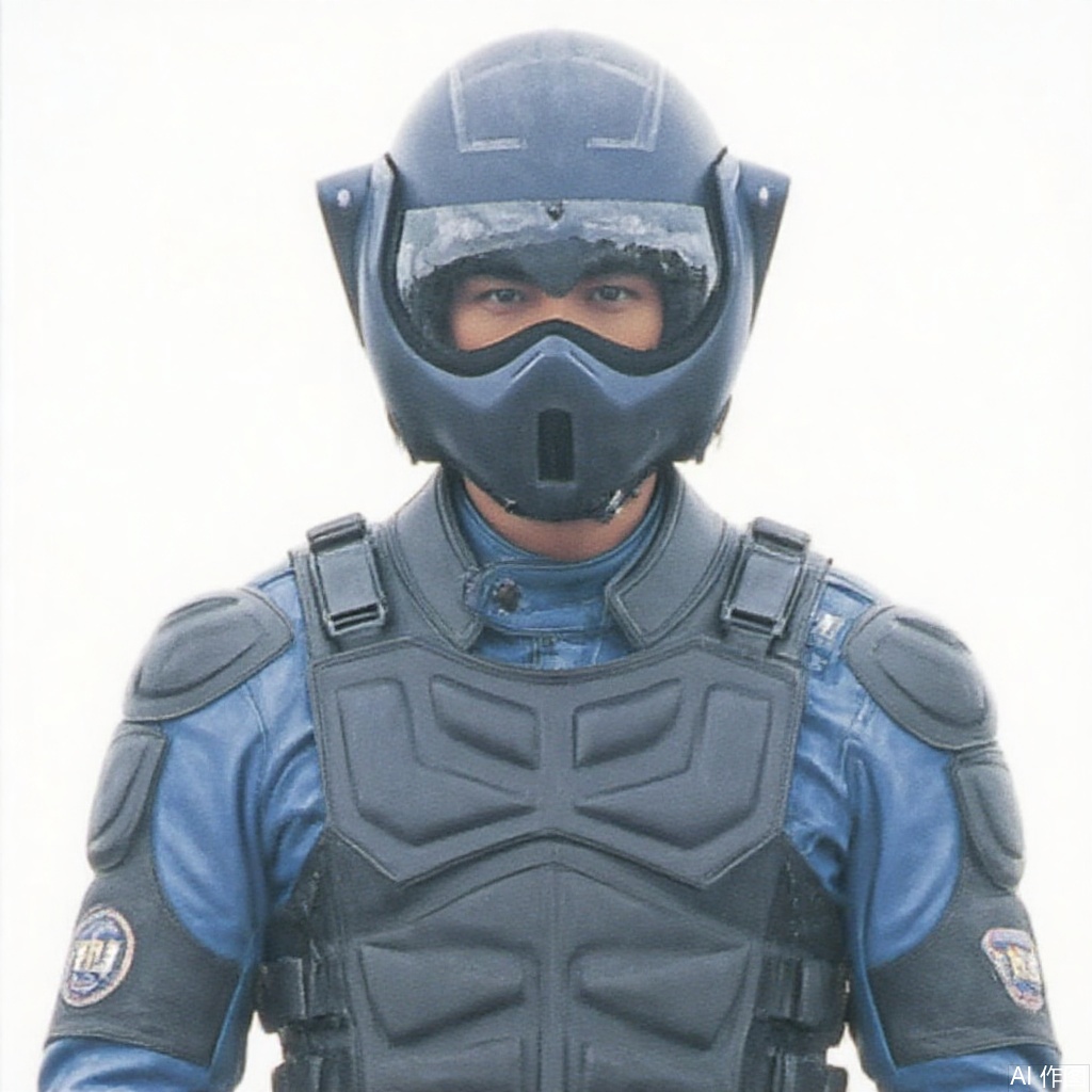 masterpiece, best quality,solo,(white background:1.2),simple background,
looking at viewer,night raiders,collar,belt,logo,uniform,jacket,pants,gloves,boots,emblem,blue jacket,blue pants,night raiders fa,helmet,collar,belt,military uniform,logo,uniform,jacket,helmet,fingerless gloves,gloves,boots,emblem,pants,bodysuit,belt pouch,armband,military,bulletproof vest,black gloves,belt,pants,black footwear,knee pads,police,tactical clothes