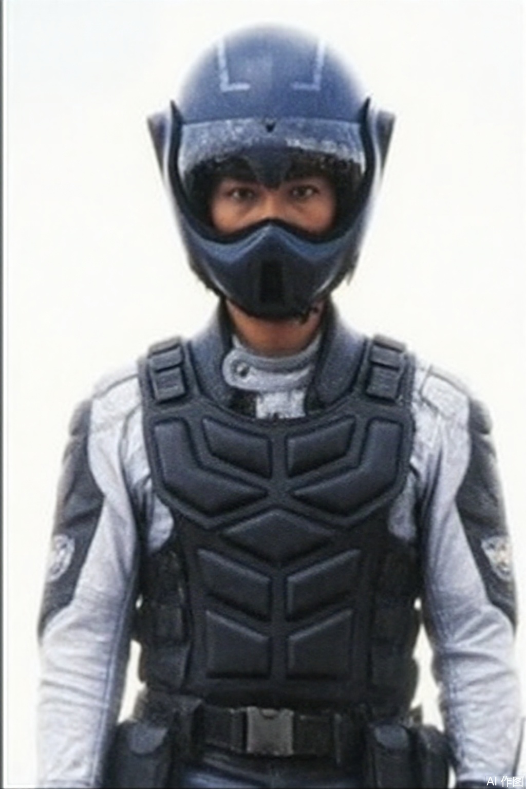 masterpiece, best quality,solo,(white background:1.2),simple background,
looking at viewer,night raiders fa,helmet,collar,belt,military uniform,logo,jacket,emblem,bodysuit,belt pouch,armband,bulletproof vest,police,tactical clothes