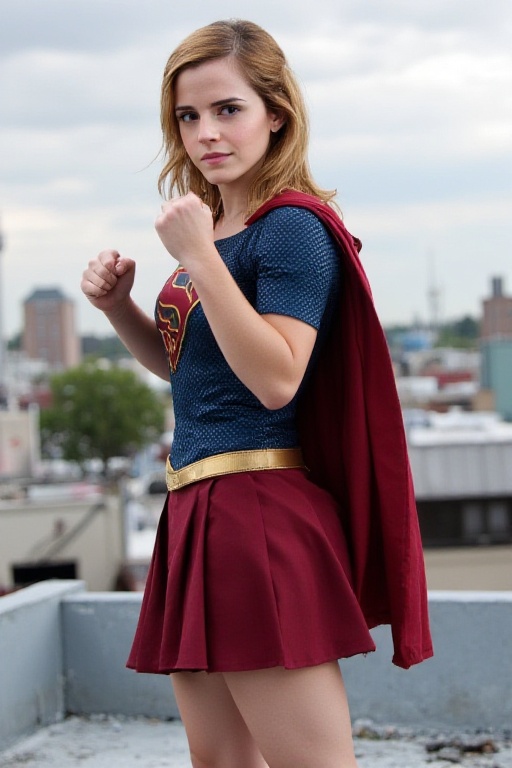 Emma Watson,  long hair,  blonde hair on Tensor.Art