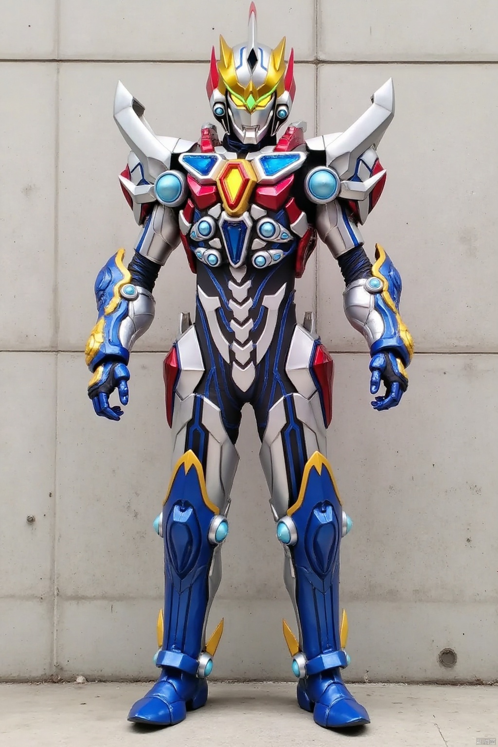 ultraman,bodysuit,gloves,legwear,boots,cover,mask,plugsuit,armor,bodysuit,pattern on body,tight-fitting,helmet,leather suit,latex,tokusatsu,no humans,science fiction,hard mask,no smile,no eyes,no nose,solo,rubber bodysuit with line,alien,Gridman