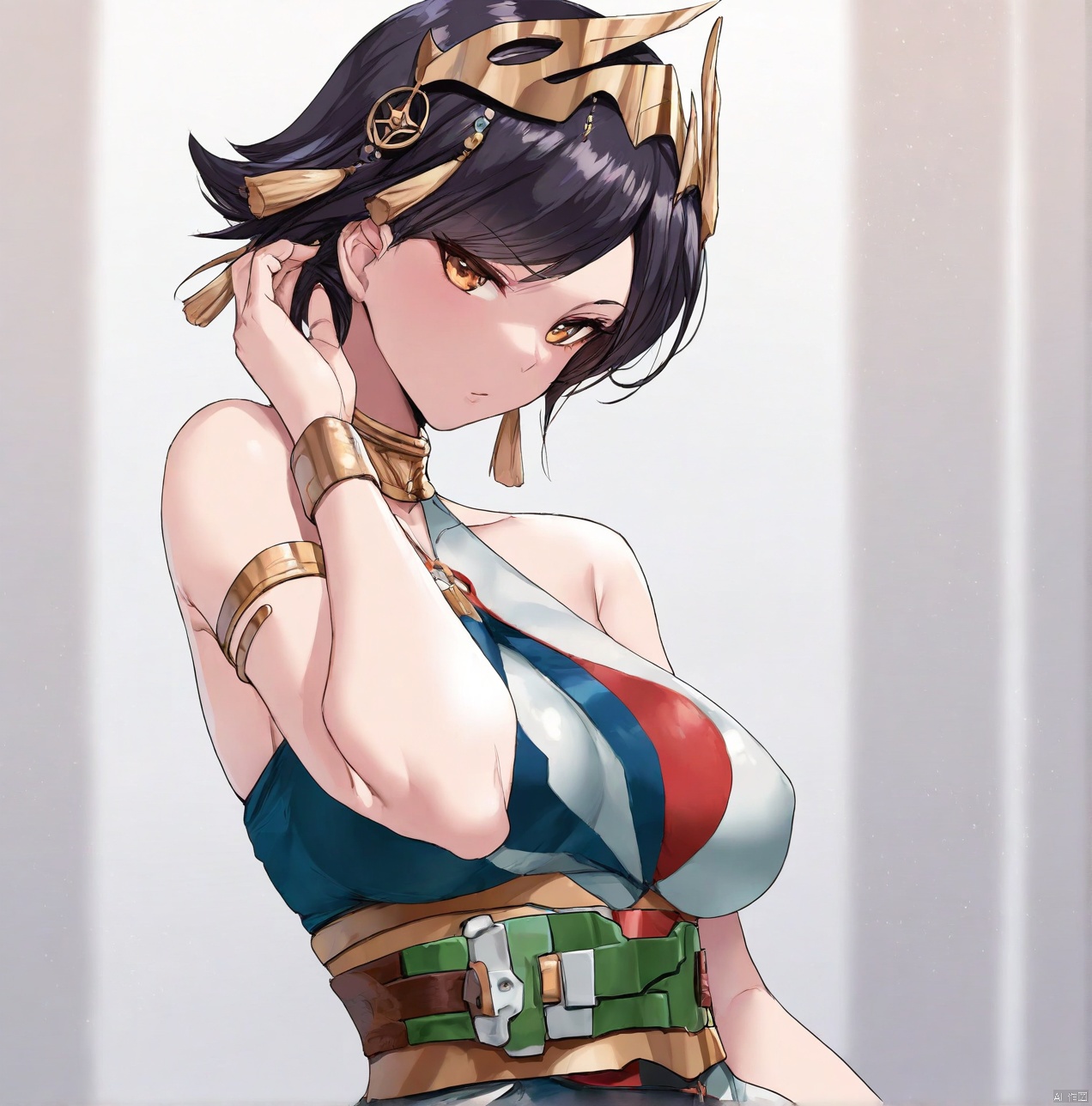 ((very awa)),solo,highly detailed,(best quality),((masterpiece)),1girl,short hair,upper_body,bbbs