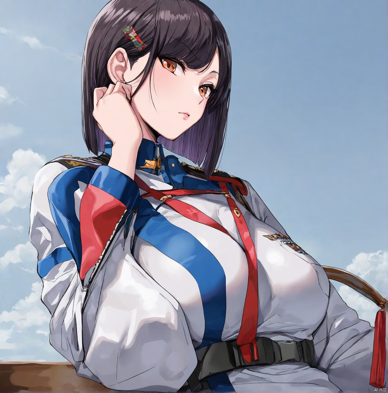 ((very awa)),solo,highly detailed,(best quality),((masterpiece)),1girl,short hair,upper_body,bbbs