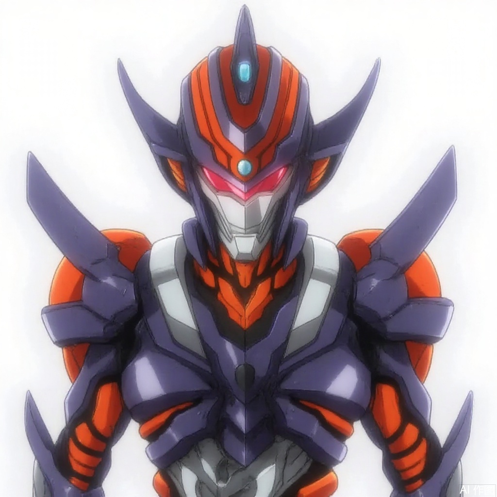 masterpiece, best quality,solo,(white background:1.2),simple background,
looking at viewer,Gridknight,ultraman,bodysuit,gloves,legwear,boots,cover,mask,plugsuit,armor,bodysuit,pattern on body,tight-fitting,helmet,leather suit,latex,tokusatsu,no humans,science fiction,hard mask,no smile,no eyes,no nose,rubber bodysuit with line,alien