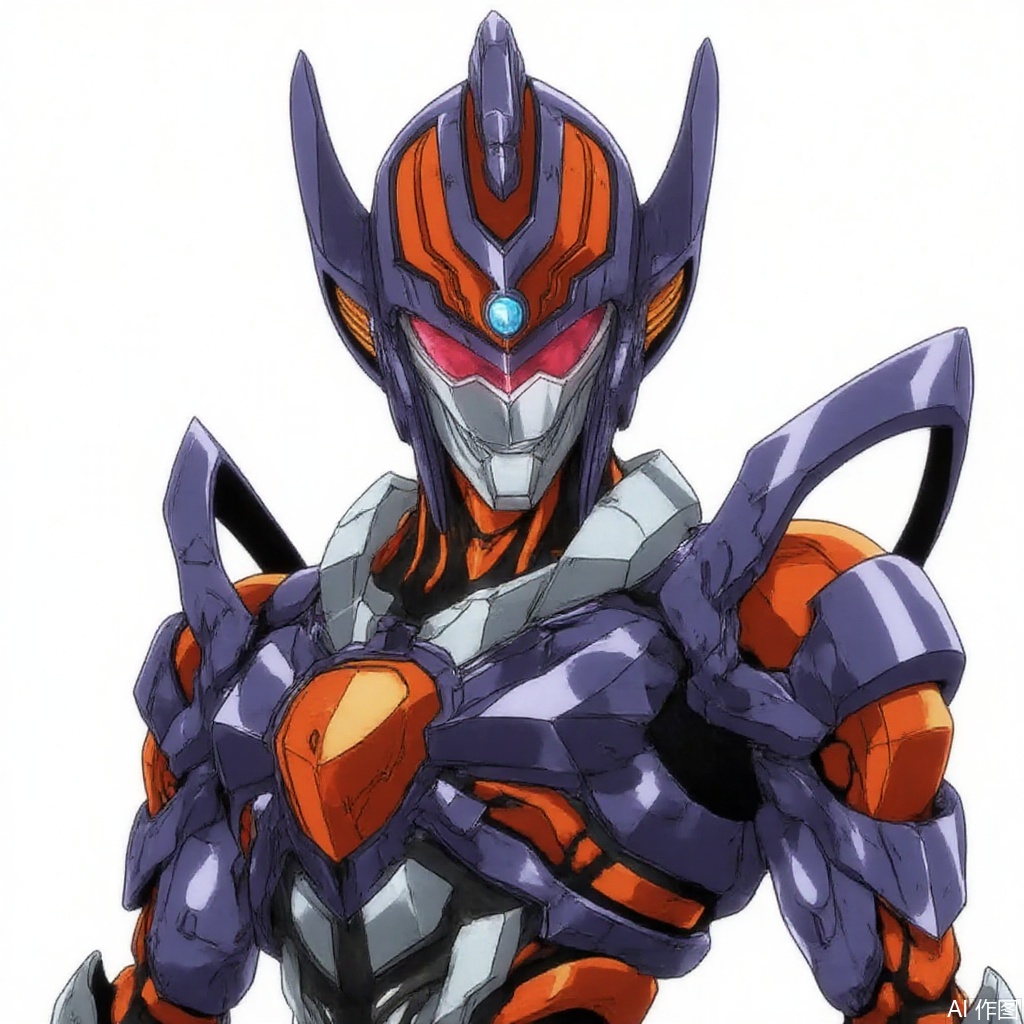 masterpiece, best quality,solo,(white background:1.2),simple background,
looking at viewer,Gridknight,ultraman,bodysuit,gloves,legwear,boots,cover,mask,plugsuit,armor,bodysuit,pattern on body,tight-fitting,helmet,leather suit,latex,tokusatsu,no humans,science fiction,hard mask,no smile,no eyes,no nose,rubber bodysuit with line,alien